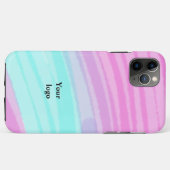 Einfaches, elegantes Logo hier Case-Mate iPhone Hülle (Rückseite (Horizontal))