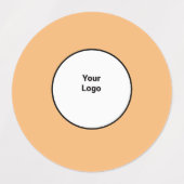 Einfaches, elegantes Logo hier Etiketten (Design 2)