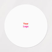 Einfaches, elegantes Logo hier Etiketten (Design 2)