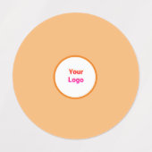 Einfaches, elegantes Logo hier Etiketten (Design 2)