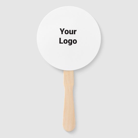 Einfaches, elegantes Logo hier Fächer (Rückseite)