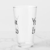 Einfaches, elegantes Logo hier Glas (Rechts)