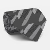 Einfaches, elegantes Logo hier Krawatte (Gerollt)