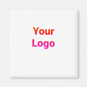 Einfaches, elegantes Logo hier Magnet