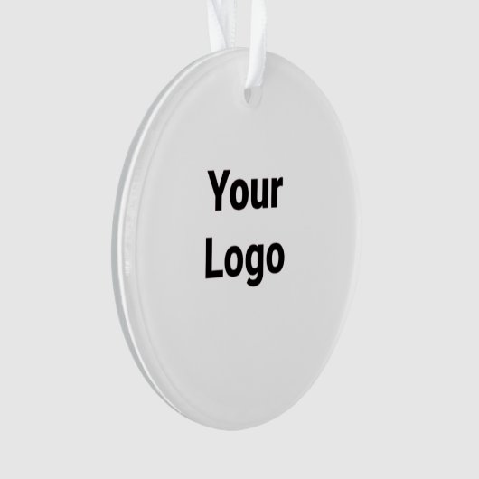 Einfaches, elegantes Logo hier Ornament (Vorderseite)