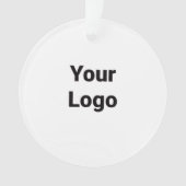 Einfaches, elegantes Logo hier Ornament (Vorderseite)