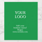 Einfaches, elegantes Logo hier Ostergre Weinetikett (Einzelnes Label)