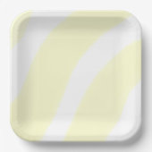 Einfaches, elegantes Logo hier Pappteller (Vorderseite)