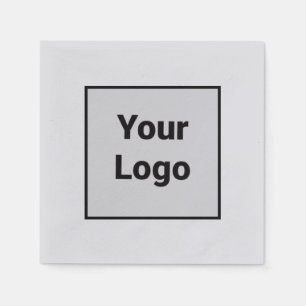 Einfaches, elegantes Logo hier Serviette