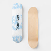 Einfaches, elegantes Logo hier Skateboard (Vorderseite)
