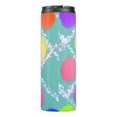 Einfaches, elegantes Logo hier Thermosbecher (Rückseite)