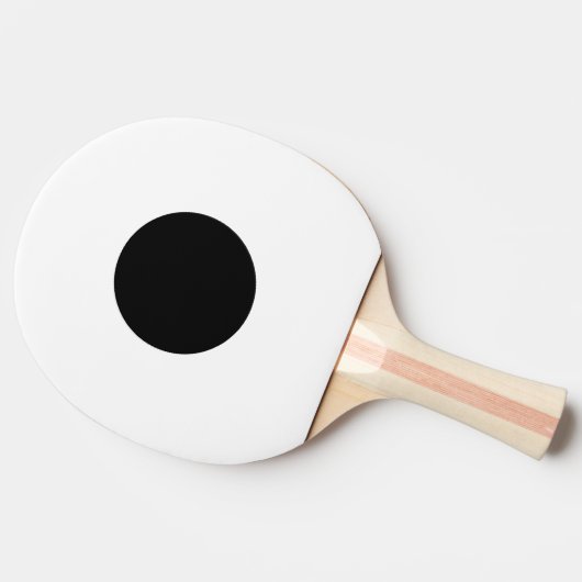 Einfaches, elegantes Logo hier Tischtennis Schläger (Seitenansicht)