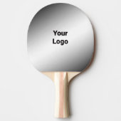Einfaches, elegantes Logo hier Tischtennis Schläger (Vorderseite)