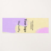 Einfaches, elegantes Logo hier Yogamatte (Vorderseite (Horizontal))