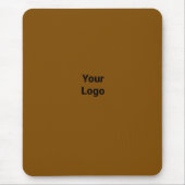 Einfaches, elegantes Logo mit Firmenmaus Mousepad (Vorne)