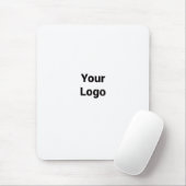 Einfaches, elegantes Logo mit Firmenmaus Mousepad (Mit Mouse)