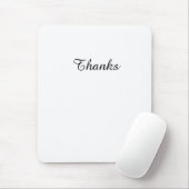 Einfaches, elegantes Logo mit Firmenmaus Mousepad (Mit Mouse)