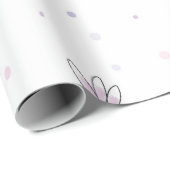 Einfaches elegantes Minimalistisches Design | Geschenkpapier (Rolleneckpunkt)