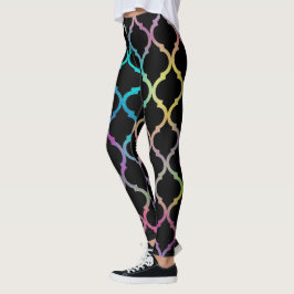 Einfaches elegantes modernes marokkanisches Muster Leggings