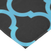 Einfaches elegantes modernes marokkanisches Muster Tischdecke (Schrägansicht)