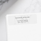 Einfaches elegantes modernes Monogramm