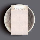 Einfaches elegantes Ohrring-Display Visitenkarte