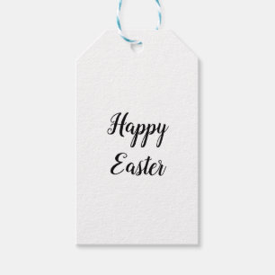 Einfaches, elegantes Ostergeschenk Geschenkanhänger