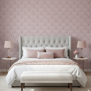 Einfaches elegantes rosa Glitzer-Muster Tapete