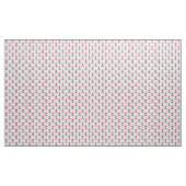 Einfaches elegantes rotes Blume-Muster Stoff (Yard (91,4 cm))