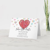 Einfaches elegantes Save the Date Design Einladung (Vorderseite)