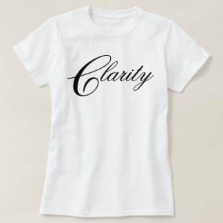 Einfaches elegantes, schickes Klarheit-Meditations T-Shirt
