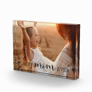 Einfaches Elegantes Selbstgemachtes Fotogeschenk f Fotoblock