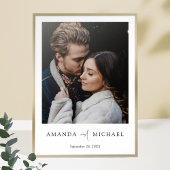 Einfaches, elegantes Skript-benutzerdefiniertes Fo Poster