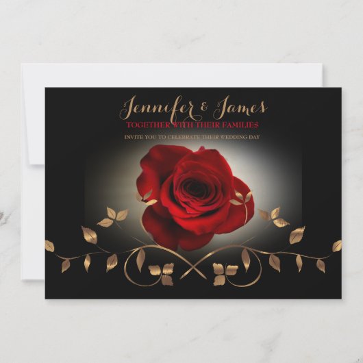 Einfaches elegantes Skript | Moderne Einladung zur (Vorderseite)