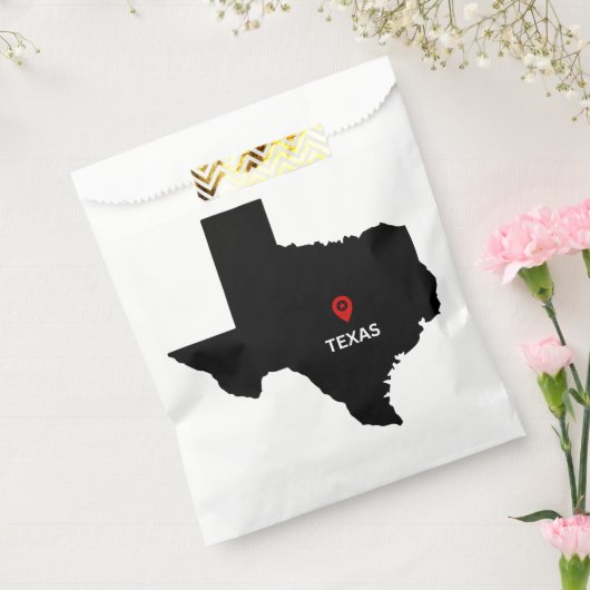 Einfaches elegantes Staat der Texas Gastgeschenk H Geschenktütchen (Versiegelt)