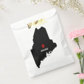 Einfaches elegantes Staat von Maine Wedding Geschenktütchen (Versiegelt)