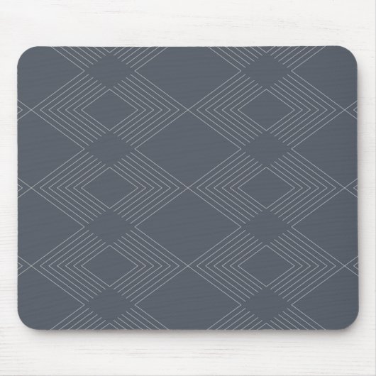 Einfaches, elegantes, urbanes, schicke Grafikmuste Mousepad (Vorne)