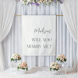 Einfaches elegantes Vorschlagskonzept Wandteppich