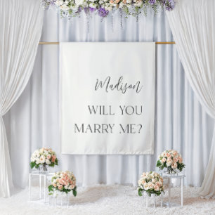 Einfaches elegantes Vorschlagskonzept Wandteppich