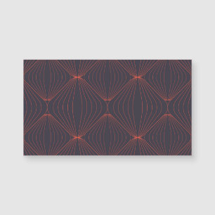 Einfaches, elegantes Weihnachten inspiriertes Graf Magnetkarte