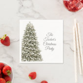 Einfaches elegantes Weihnachtsbaum Weihnachts-Part Serviette (Beispiel)