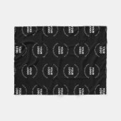 Einfaches Ersetzen von Logos und bearbeitbarem Tex Fleecedecke (Vorderseite (Horizontal))