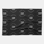 Einfaches Ersetzen von Logos und bearbeitbarem Tex Geschirrtuch (Horizontal)