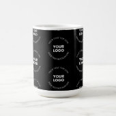 Einfaches Ersetzen von Logos und bearbeitbarem Tex Kaffeetasse (Mittel)