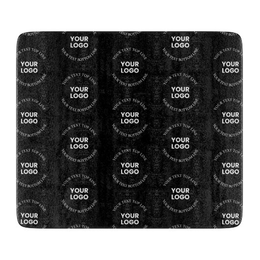 Einfaches Ersetzen von Logos und bearbeitbarem Tex Schneidebrett (Vorderseite)