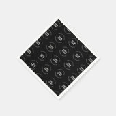 Einfaches Ersetzen von Logos und bearbeitbarem Tex Serviette (Ecke)