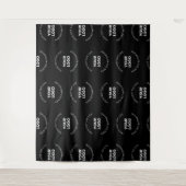 Einfaches Ersetzen von Logos und bearbeitbarem Tex Wandteppich (Vorderseite)