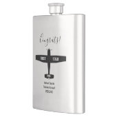 Einfaches Erstflugzeug, Personalisierte Luftfahrt Flachmann (Links)