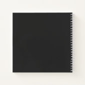 Einfaches Ethnic Tribal Tiki Muster | Notebook Notizblock (Rückseite)