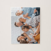 Einfaches Familienfoto Puzzle (Vertikal)